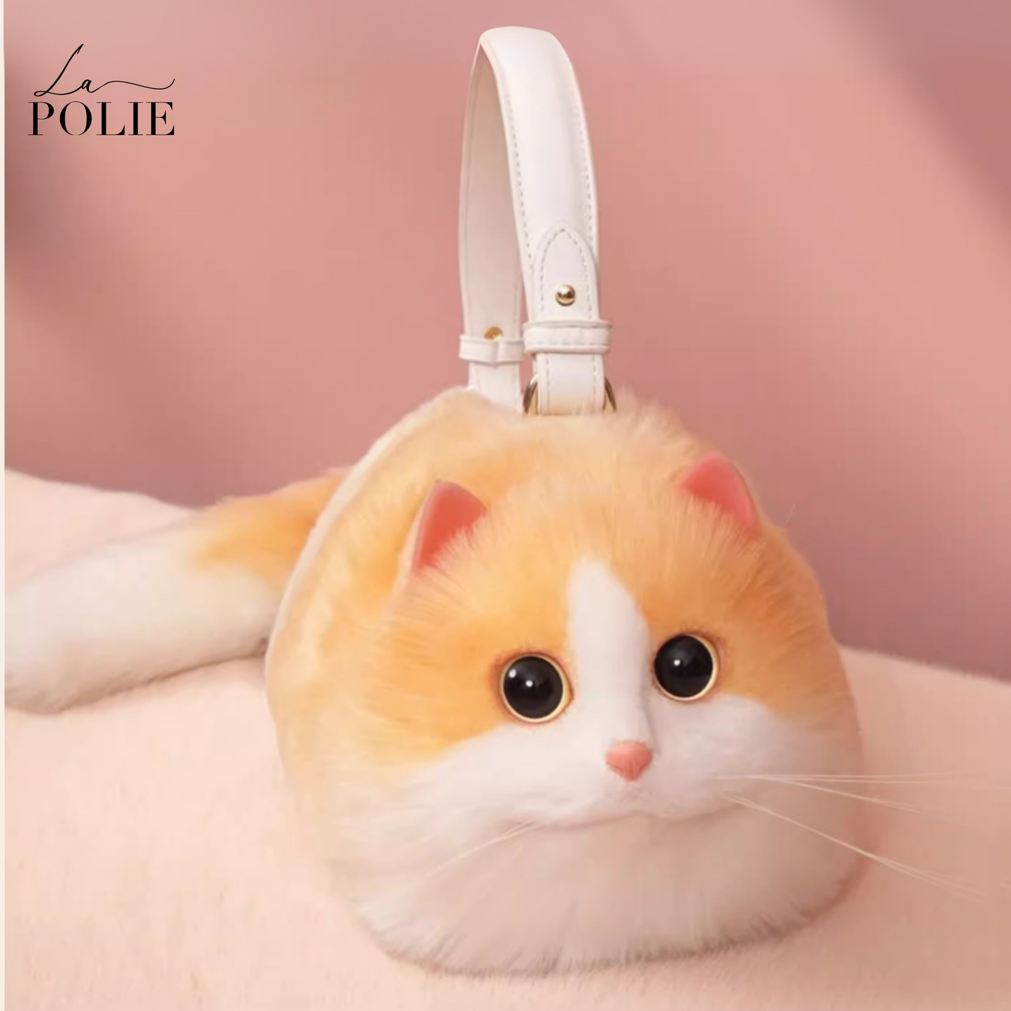 Bolsa Gato Alaranjado La Polie - Exclusiva