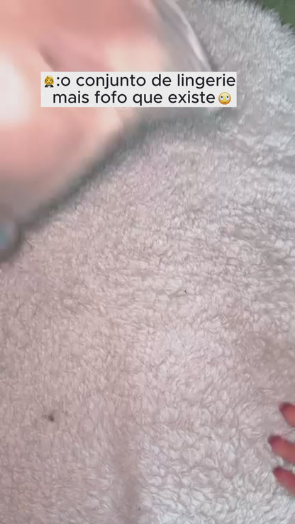 Pijama Ursinhos Sexy Fofos